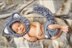 Wolf Baby Bonnet and Diaper Cover
