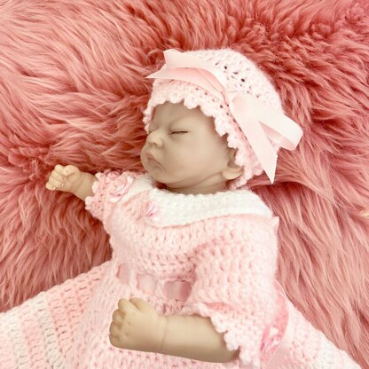 523 - Doll Dress Crochet Pattern - 523