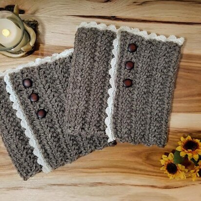 Rustic Boot Cuffs