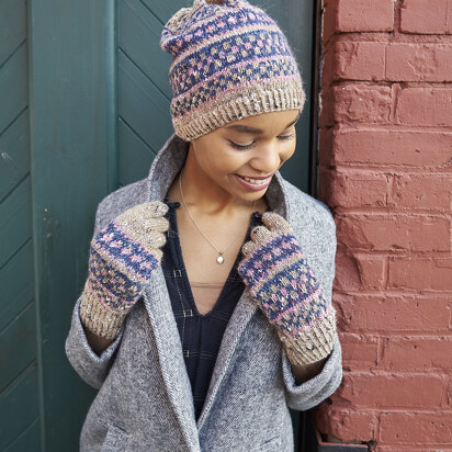 Bridgham Hat & Gloves in Berroco Providence - Downloadable PDF