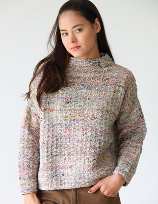 Sia Sweater in Noro Madara - 28 - Downloadable PDF