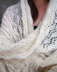Stolen Kisses A Wedding Shawl in UK Alpaca Baby Alpaca Silk 4 Ply - Downloadable PDF
