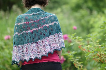 Peony Shawl