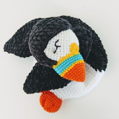 Baby Puffin Comforter, Puffin Lovey