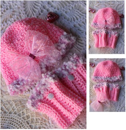 Pretty Perfections Hat and Boot Cuffs
