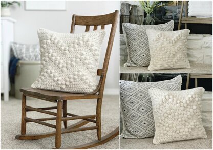 061 The Chevron Bobble Pillow