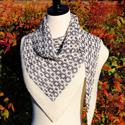 Folk Knit Shawl