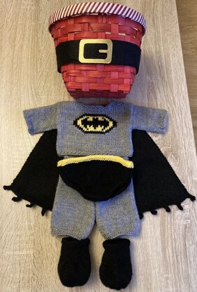 Knitables Batman superhero toy outfit