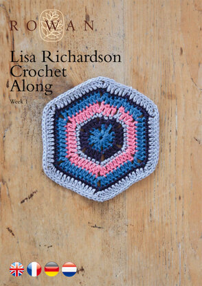 Lisa Richardson Crochet Along Week 1 in Rowan Summerlite 4 Ply
