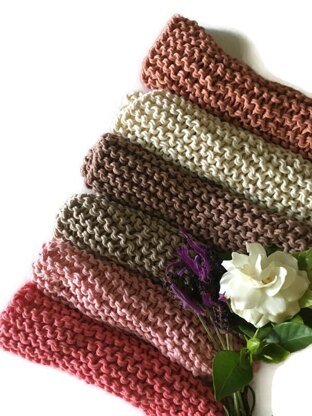 Eleni Knitted Washcloth