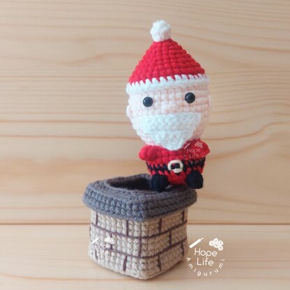 Santa Claus in Chimney