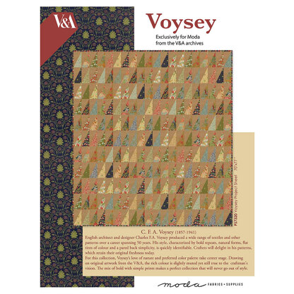 Moda Fabrics Voysey Quilt - Downloadable PDF