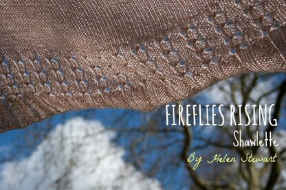 Fireflies Rising Shawlette