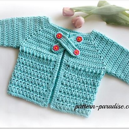 X Stitch Baby Cardigan Sweater 15-186