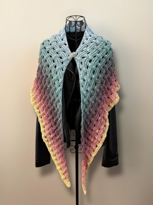 Triangular Scarf "Diopatra"