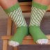 Banksia Spiral Socks