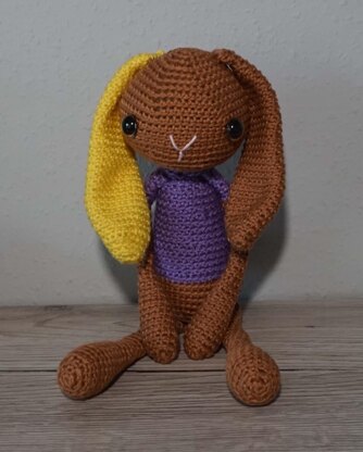 Crochet Pattern Bunny Hoppel