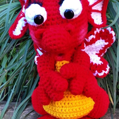 Dragon crochet pattern