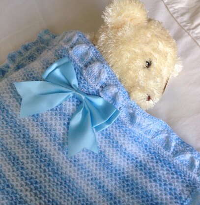 Little Boy Blue baby blanket