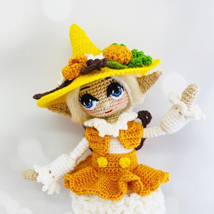 Amigurumi fairy Goldie