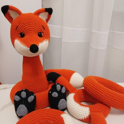 Fox stacking toy