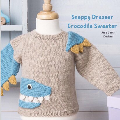 Snappy Dresser Crocodile Sweater