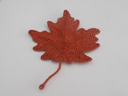 Crochet Maple Leaf