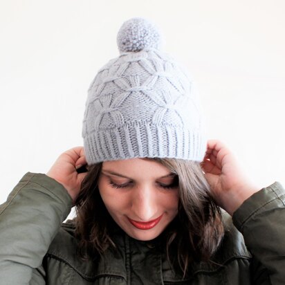 Winter Dusk Hat - knitting pattern