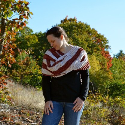 Brioche Step Shawl