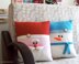 176 Santa and Snowman Pillow cases with pillows