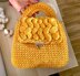 Crochet Handbag Pattern, Easy T-Shirt Yarn Purse