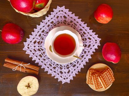 Square Doily "Autumn".