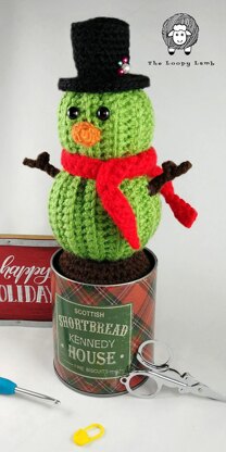 Stanley the Cactus Snowman