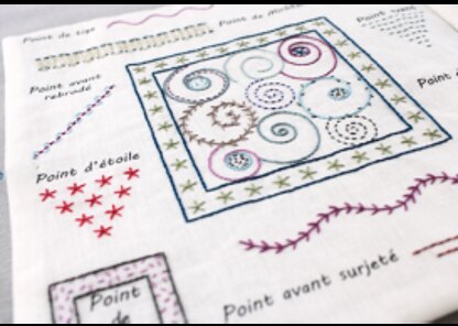 Un Chat Dans L'Aiguille Complete Sampler Notebook Embroidery Kit - Part 1