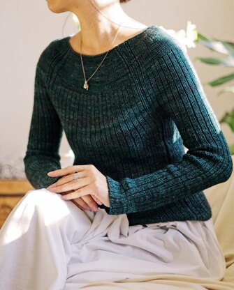 Winter Seashell Sweater Light