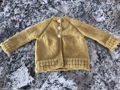 Tiny Tots Top Down Cardi