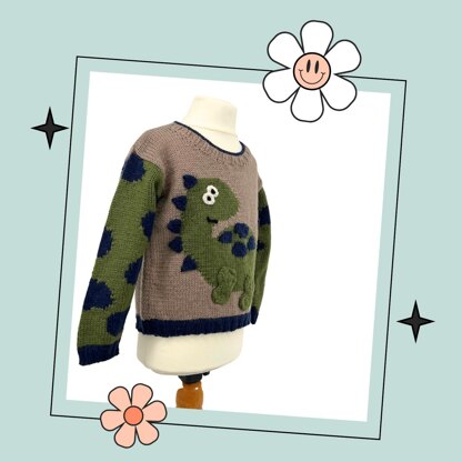 Stomp like a Dino Sweater