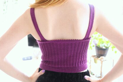 "Bridal Bodice" Machine Knit