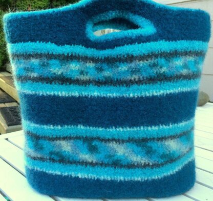 Felted Traveling Bag