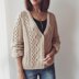 Cabled Cardigan