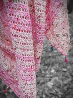 Bubblegum Shawl