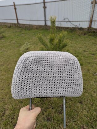 Car Headrest Cover English-US