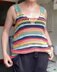 Crochet Ladder Vest Top