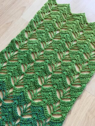 Forest Through the Leaves Shawl