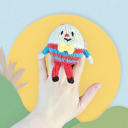 Humpty Dumpty Finger Puppet