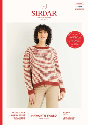 Sweater in Sirdar Haworth Tweed DK - 10296 - Downloadable PDF