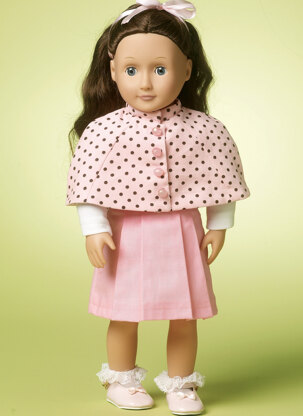 McCall's 18 (46cm) Doll Clothes M6526 - Paper Pattern Size One Size Only