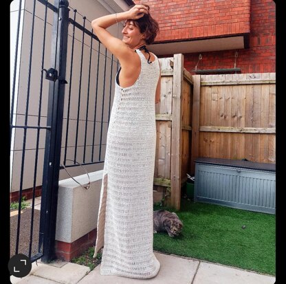 Floor length maxi dress