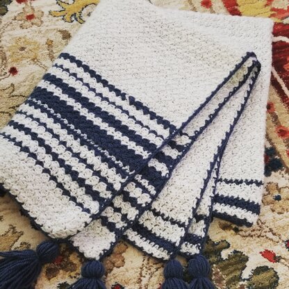 Grey & Blue Hygge Blanket