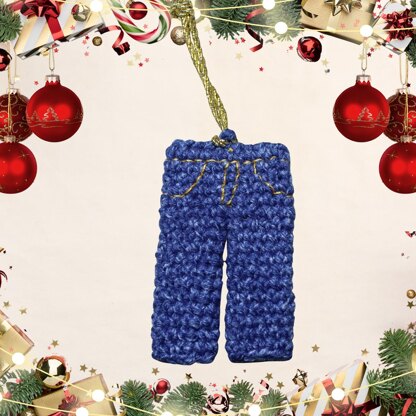 Blue Jeans Ornament